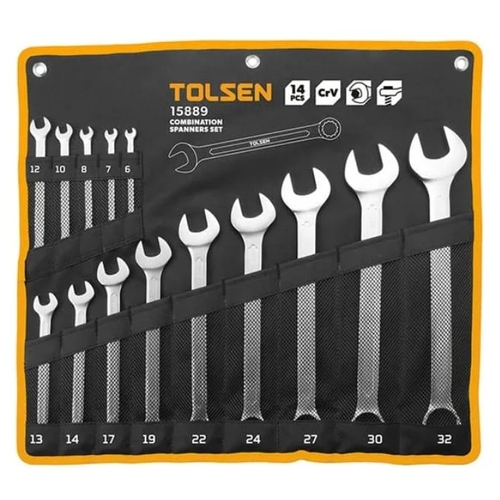 14pc 6-32mm Combination Spanner Set - 15889