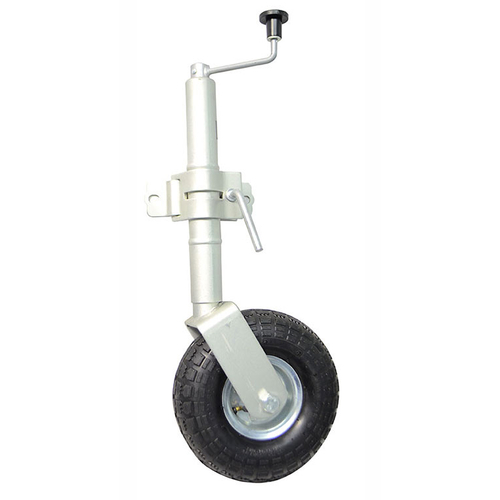 250Mm Jockey Pneumatic Wheel With Clamp