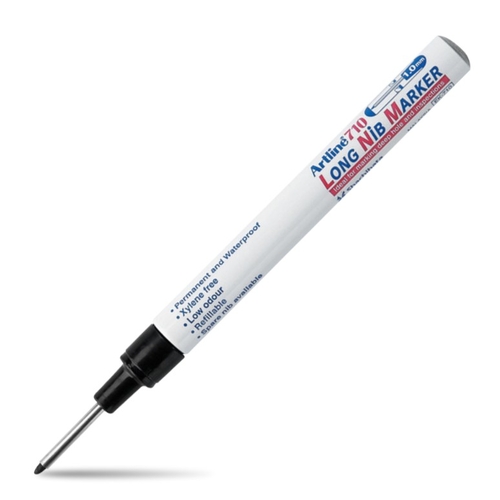 Artline 171001 710 Long Nib Marker Black - 171001