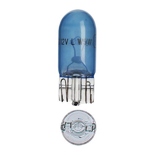Narva W5W Wedge W2.1x9.5D Premium Artic Blue Globe 12V 5W
