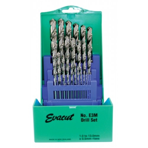Drill Bit Set Hss 25Pc Abs-Metric
