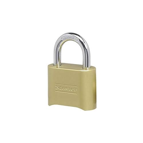 Combination 51mm Brass Body - Hardened Steel Shackle