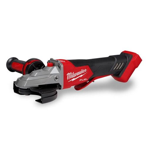 Milwaukee M18FAGF125XPDB-0 18V Li-ion Cordless Fuel 125mm (5") Flathead Angle Grinder - Skin Only