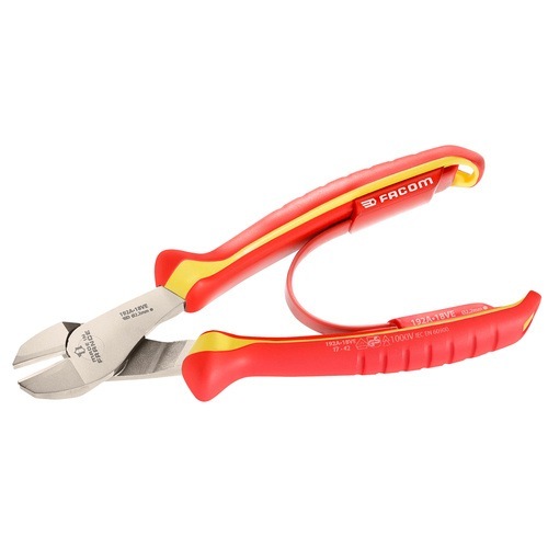 Facom 192A.18VE VDE/1000V Insulated Side Cutters