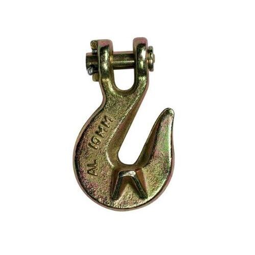 G70 Grab Hook Clevis Winged Gold 6mm