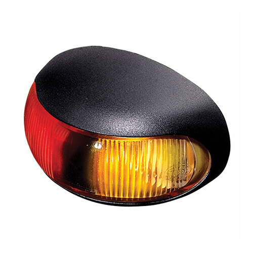 Side Marker Light Red/Amber LED 9 to 33V