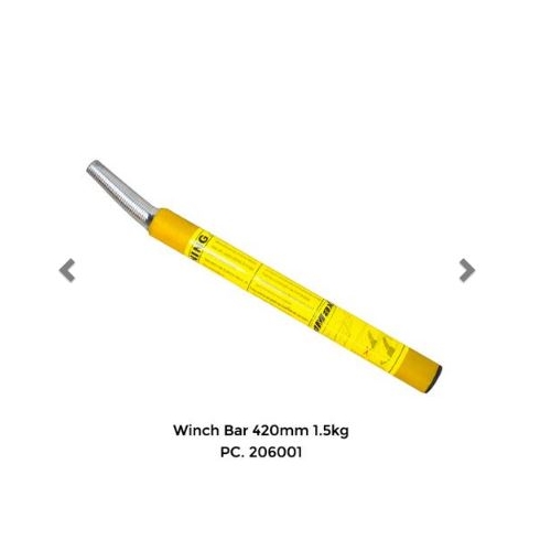 Winch Bar 420mm Long Mini Type - 206001