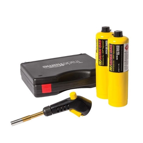 Tradeflame Turbo Blowtorch Kit Dual Gas & Case - 217045