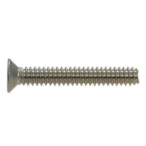 1/4" x 20 TPI x 1/2" Full Thread BSW Coarse Countersunk Phillips (PH3) Machine Screw A2-70 Stainless G304 ASNI B18.6.3 - 21CSW1412