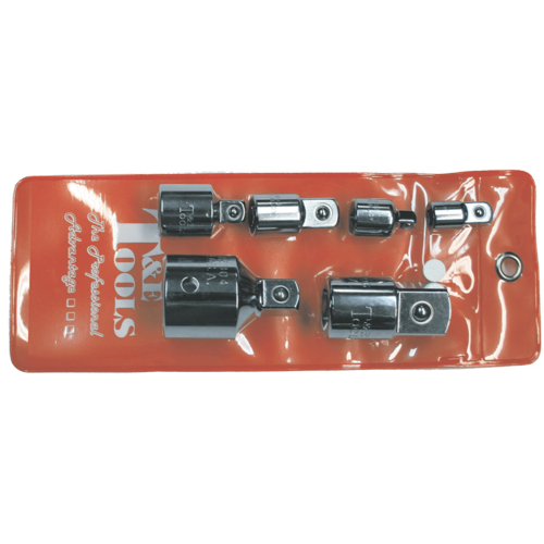 No.22345 - 6 Piece Chrome Adaptor Set
