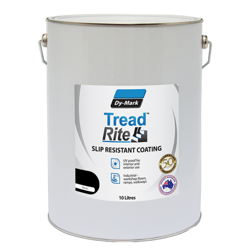 Dy-mark Treadrite Slip Resistant Black Paint 10L Brush On - 23061001