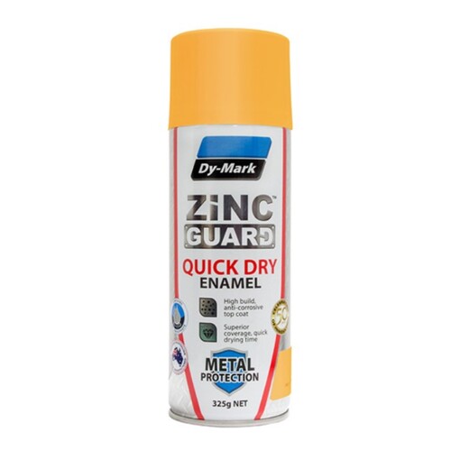 Zinc Guard Quick Dry Golden Yellow Y14 Gloss Enamel 325g