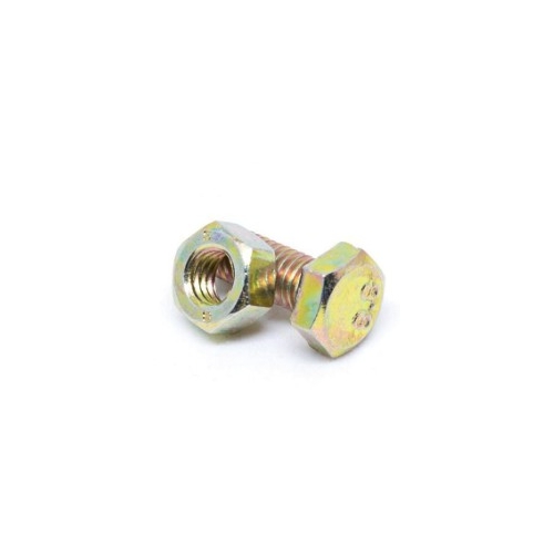 Pinnacle 10 x 30mm Yellow Zinc Hi Tensile Bolt And Nut - 4 Pack - 2320130