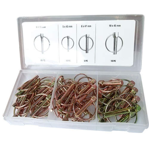 50 Pc Linch Pin Assortment