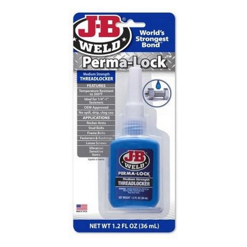 Jb Weld Perma-Lock Blue Threadlocker  Mid Strength 36ml - 24236
