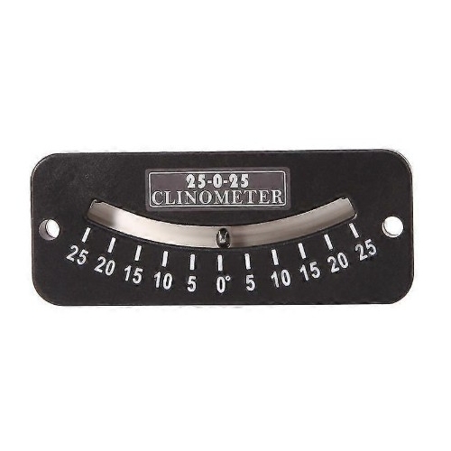 25-0-25 Inclinometer Mini Protractor Inclinometer angle measuring Instrument Tilt Gauge Slope Meter - 25-0-25