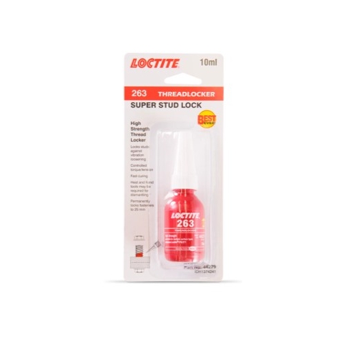 Loctite 263 Threadlocker Super Stud Lock 10ml - 263-10ML