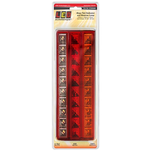 Led Stop/Tail/Indicator/Reverse Lamp 12/24V 30Cm Lead - 275ARWM