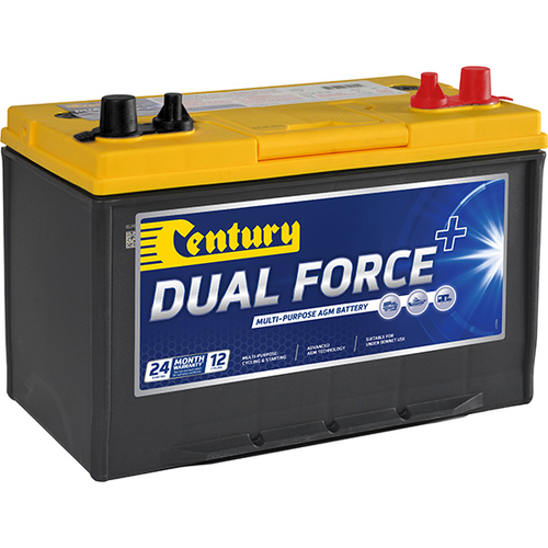 Century 12V 90Ah 750CCA AGM Dual Force+ Battery Century