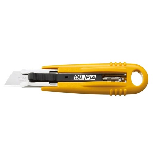 Olfa Safety Carton Opener Auto Retracting Utility Knife Sk4