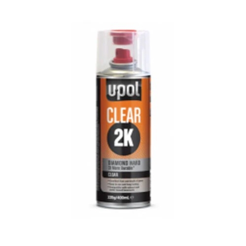 Upol 2K Clear in a Aerosol