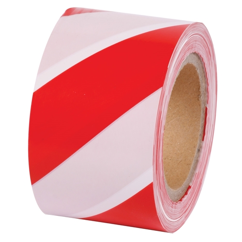 Red & White D/Sided 100m Barrier Tape - 3006105