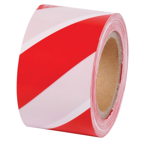 Red & White D/Sided 100m Barrier Tape