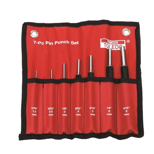 Heavy Duty Pin Punch Set 7 Pc.