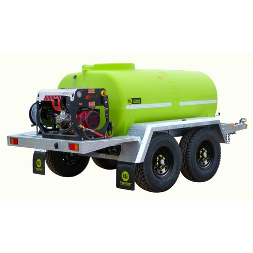 xTreme 2000L - Pressure Cleaning Trailer with Diesel 4060psi Kohler KD15440 - 30400