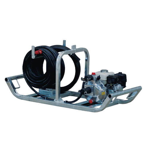 Diesel Fire Pump, Low Pressure Washdown Kit - Fitted To Trailer - 30400#1