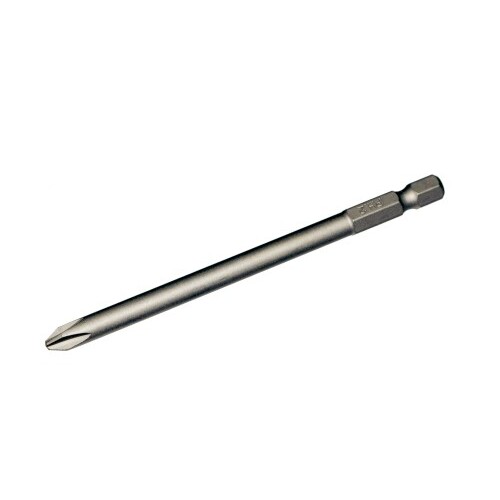 No.30523 - #3 Phillips x 1/4" Hex Bit 75mm