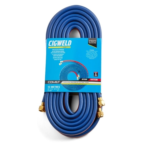 Cigweld Comet Fitted 10M Hose Oxy/Act