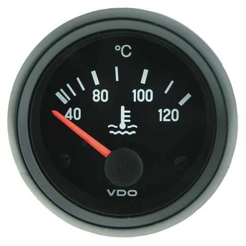 VDO 12V 52mm Electric Temperature Gauge 40-120C