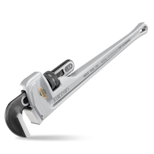 Ridgid 824 600mm Aluminium Straight Pipe Wrench