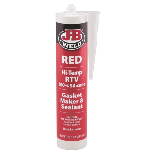 Jb Weld Hi Temp Red Rtv Silicone Cartridge 300Ml - 31914