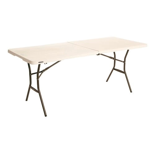 Lifetime 6ft Bi-Fold Blow Mould Trestle Table