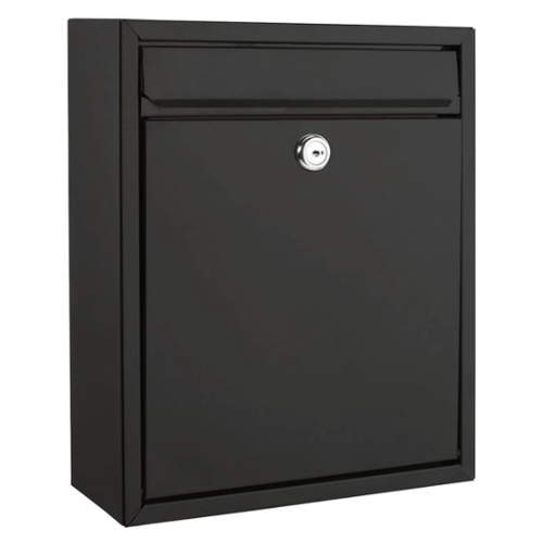 Sandleford Black Napoli Wall Mount Letterbox - 3210361