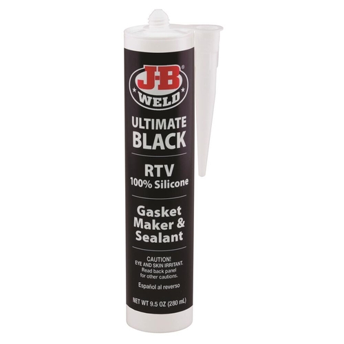 Jb Weld Ultimate Black Silicone Cartridge 280Ml