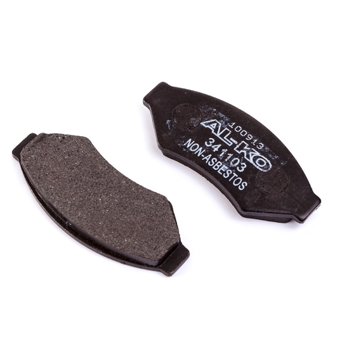 Trailer Brake Pad Pair Curved Post 2016 - 341080