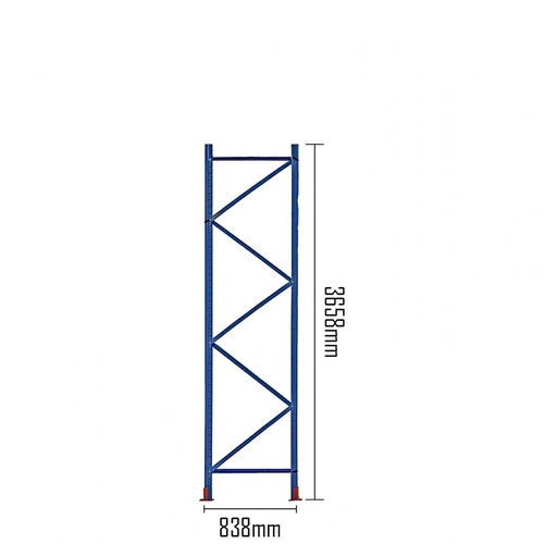 Powder Coated Racking Frame 838Mm