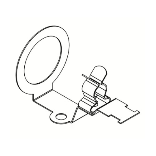 Kvt-Emc Bracket With Shield Clamp Kvt-Emc-25/Skl 8-11--37180.4 - 37180-4