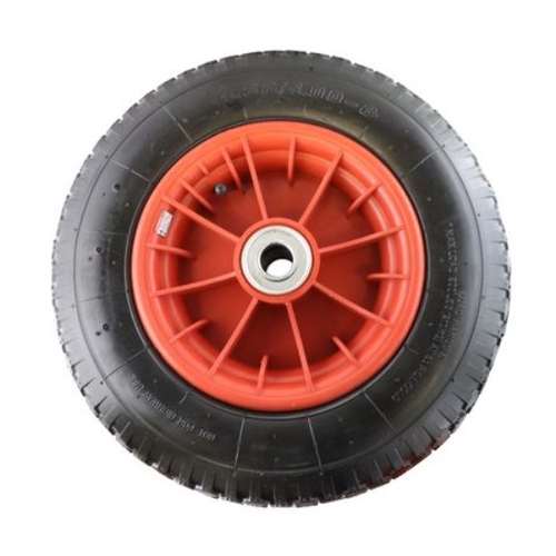 Easyroll 4.0 x 8 inch  Wheelbarrow Wheel With 1 inch Axle Diameter