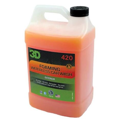 3D Foaming Waterless/Dry Car Wash 3.78Lt