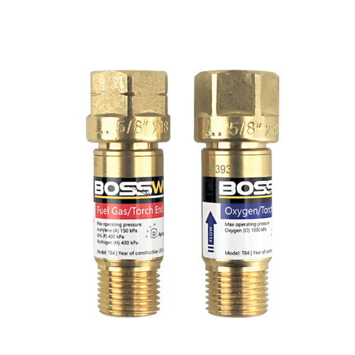 Bossweld Flashback Arrest Torch End Twin Pack