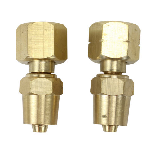 Bossweld LP112 Hose Connector Right Hand (Oxygen) (Pkt 2)