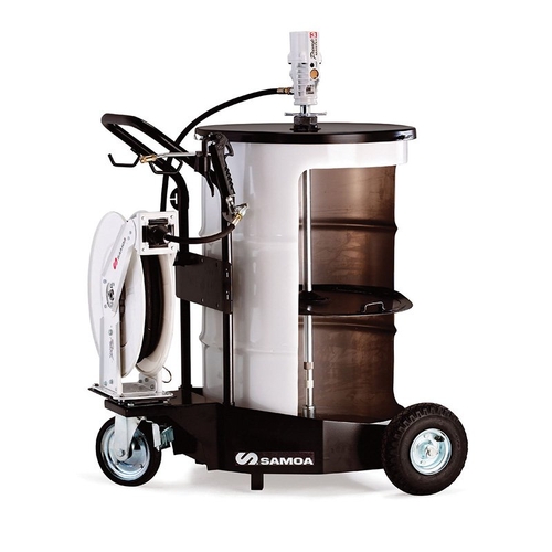 Samoa Heavy Duty 180Kg Mobile Grease Kit With Hose Reel - 428200