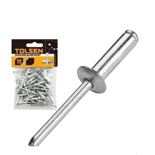 TOLSEN ALUMINIUM RIVET 4.8 X 12.7mm 50 PCS
