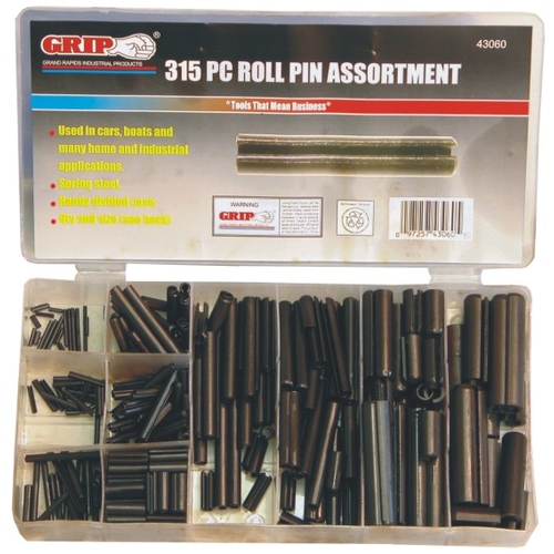 315 Pc Roll Pin Assortment