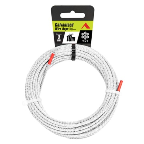 Rope Wire Galv Pinnacle 3Mmx10M