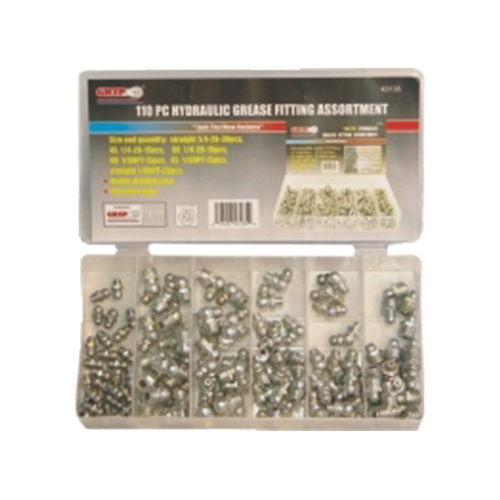 150 Pc Grease Fitting Assortment - Metric